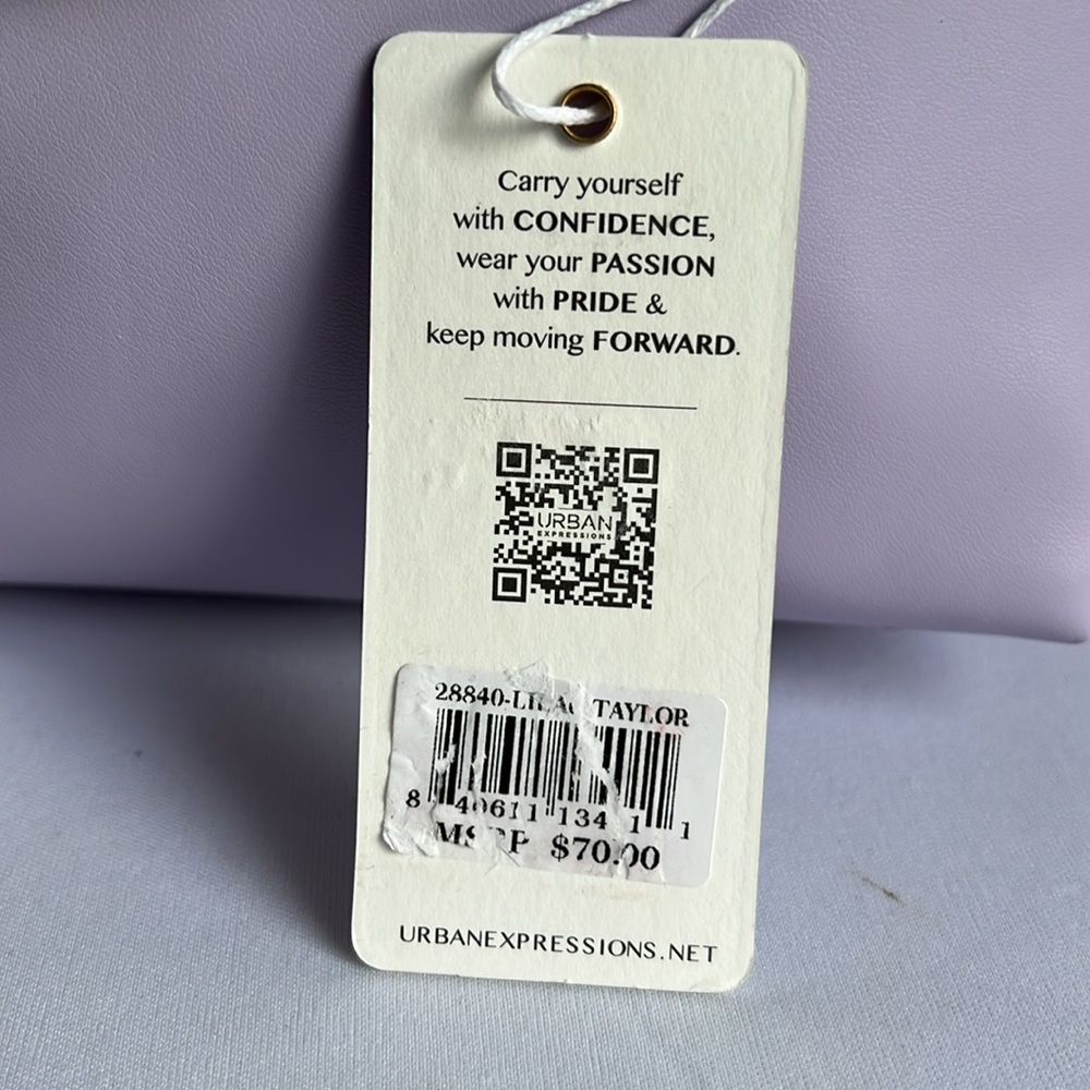 Urban Expressions lavender Crossbody Bag - Picture 9 of 17